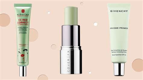 green makeup primer.